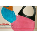 ★dean(ディーン) round machine ハンドバッグ ピンク ハンドル/黒 ピンクの魅力が溢れる、ディーンのラウンドマシンハンドバッグ 黒いハンドル...