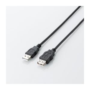 (まとめ) エコUSB2.0延長ケーブル 配線 (AM-AFタイプ) U2C-JE10BK【×10セット】 高速データ転送が可能なUSBケーブル 配線 パソコン PC 周辺機器の必需品 が贈るエコUSB2.0延長ケーブル (AM-AFタイプ) 便利な10セットでお得 U2C-JE10BK