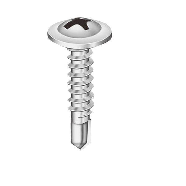 ジャックポイント(ドリルビス) MJ13 [1000本入]【0010-00722】 穴なしで簡単取り付け 頼れる金属 スチール ねじ、穴あけ不要の鋼板取り付け専用ジャックポイント ドリルビスMJ13、1000本入り 【0010-00722】(4)