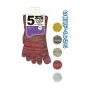 5本指ショートソックス(日本製 国産 ) カラーアソート/指定不可 【10個セット】 34-742 お得なまとめ買い お徳用 でお財布に優しい 日本製 国産 カ...