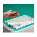 (まとめ) TANOSEE PVCデスク (テーブル 机) マット シングル 990×690mm 1枚 【×5セット】 広々使えるデスクマットで快適なオフィスワ...