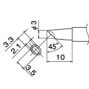 白光 T12-BCM3 こて先/3BC型溝付 白光のT12-BCM3こて先が進化 作業効率アップ 最新モデル登場 プロも絶賛の高品質こて先で、あらゆる作業に対応 仕事の精度とスピードを向上させよう
