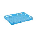 【10個セット】 トレー・めんコンテナー/食品用コンテナー 【12L ブルー】 T-12 青 業務用食品コンテナー【12L ブルー】- 麺やお惣菜に最適なトレー...