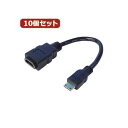 変換名人 10個セット miniHDMI変換ケーブル 配線 20 HDMIB-M2G2X10 驚きの変換力 ミニHDMIを手軽に変換する名人の10個セット 高品...