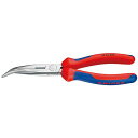 KNIPEX(クニペックス)2622-200 40゜先曲ラジオペンチ (SB) 究極の精密作業をサポートする、抜群の操作性を誇るプロフェッショナルラジオペンチ ...