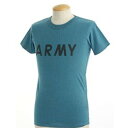 USタイプ ARMY オバーダイ Tシャツ XS オバーダイブルー 綿混 ティーシャツ ミリタリーウェア 軍モノ ミリタリーシャツ 衣類 青 アウトドアの冒険心...