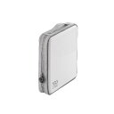 (まとめ) CD/DVDファスナーケース CCD-H160WH【×3セット】 デジタルメディアを整理 収納 する便利なアイテム パソコン PC 周辺機器 メディ...