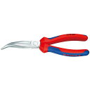 KNIPEX(クニペックス)2625-200 40゜先曲ラジオペンチ (SB) 究極の精密作業をサポートする、抜群のつかみ力と切断能力を誇る進化したラジオペンチ...