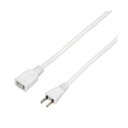 (まとめ)YAZAWA 延長コード1個口1m ホワイト HSL101WH【×10セット】 白 コスパ抜群 お得な10個セット ホワイトカラーの1m延長コード、価...