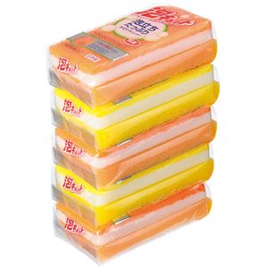 (まとめ) オーエ 泡キュット ソフトタイプ 1パック(5個) 【×5セット】 泡キュット、ソフトタイプが1パ..