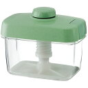 【18セット】 漬物容器/漬物用品 【S-16 グリーン】 ハイペット 〔キッチン 台所 用品 家庭用品 手づくり〕 緑 手軽においしい浅漬けが楽しめる 驚きの...