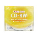 (まとめ)VERTEX CD-RW(Data) 繰り返し記録用 700MB 1-4倍速 1P インクジェットプリンタ対応(ホワイト) 1CDRWD.700MBC...