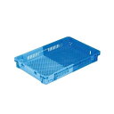 【5個セット】 業務用コンテナボックス/食品用コンテナー 【NF-M18】 ダークブルー/ブルー 材質:PP 青 便利な業務用コンテナー コンビニや流通業界で活...