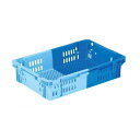 【5個セット】 業務用コンテナボックス/食品用コンテナー 【NF-M21】 ダークブルー/ブルー 材質:PP 青 便利な業務用コンテナー コンビニや流通業界で活...
