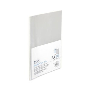(まとめ) たんぽぽ A4クリアーファイル A4判タテ型(10ポケット) 109991000 クリアー 1冊入 【×20セット】 透明なポケットで、文書の保管・整理・検索がスムーズ 見やすい 使いやすい たんぽぽ A4クリアーファイル A4サイズ縦型(10ポケット) 109991000 クリアー 1冊
