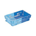 【10個セット】 業務用コンテナボックス/食品用コンテナー 【NF-M24】 ダークブルー/ブルー 材質:PP 青 便利な業務用コンテナー コンビニや流通業界で...