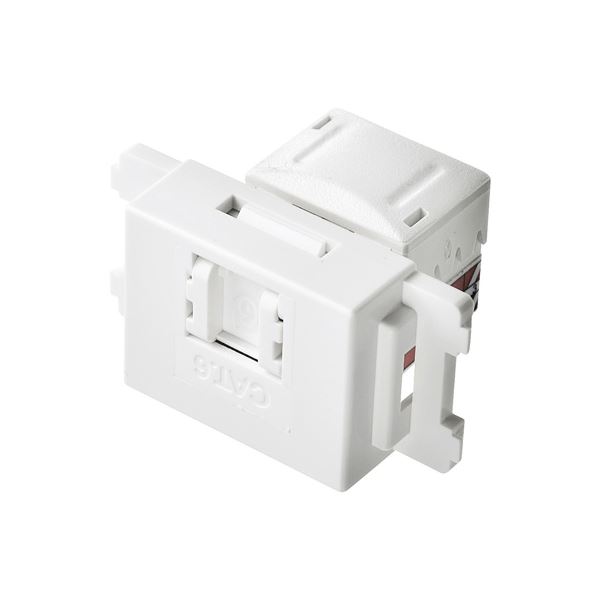 (まとめ) CAT6JIS対応RJ-45モジュール LA-FP-MJ6【×3セット】 高性能CAT6JIS対応RJ-45モジュール3個セットで、快適なネットワーク環境を実現 信頼性と高速通信を追求したパソコン PC 用品LA-FP-MJ6で、未来のネットワークを体感せよ