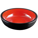 尺0 ジャンボ麺鉢/和食器 【黒内朱 A】 直径310mm×83mm 日本製 国産 〔和食 レストラン 店舗 お店〕 飲食店で使える国産 食器 大迫力の尺0ジャ...