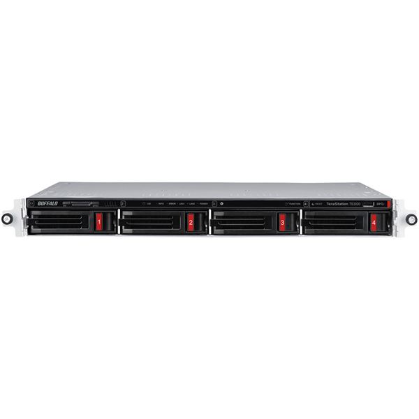 バッファロー TeraStation TS3420RNシリーズ 4ベイラックマウントNAS 16TB TS3420RN1604 高性能な16TBの4ベイラックマウントNAS、信頼性とセキュリティ機能を備え、ビジネスの成長をサポートします