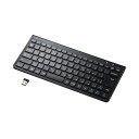 ワイヤレススリムキーボード ブラック SKB-WL32BK 1台 黒 スタイリッシュなデザインの薄型ワイヤレスキーボード 省スペースでコンパクトなパンタグラフ式 快適なタイピング体験を提供するブラックカラーのワイヤレススリムキーボード 黒(2)