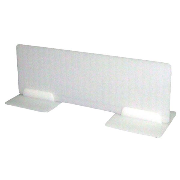 サッ取り 仕切り板 【S ホワイト 3個セット】 引出し内寸高さ9cm以上用 カット可 〔引き出し内 デスク (テーブル 机) 押し入れ クローゼット タンス ...