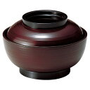 5寸 乱引三日月丼/どんぶり鉢 【溜内黒 TA】 直径150×高さ101(71)mm 日本製 国産 食洗機対応 〔和食 レストラン 店舗 お店〕 飲食店必携の日...