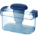 〔18個セット〕 簡易 漬物器 漬物容器 幅17.9cm 容量840ml ハンドル式 ワンタッチロック式 ハイペット キッチン 台所 調理器具 手で回して圧力を...