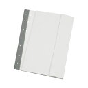 (まとめ) 桜井 エコメディアファイル A4 6穴 白 EMFA4W 1パック(5冊) 【×10セット】 整理整頓の達人への贈り物 エコメディアファイルA4 6...