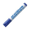 (まとめ) TANOSEE ホワイトボードマーカー ノンドライタイプ 太字・角芯 青 1本 【×100セット】 白 青い太字で書ける、ノンドライタイプの中綿ホワ...