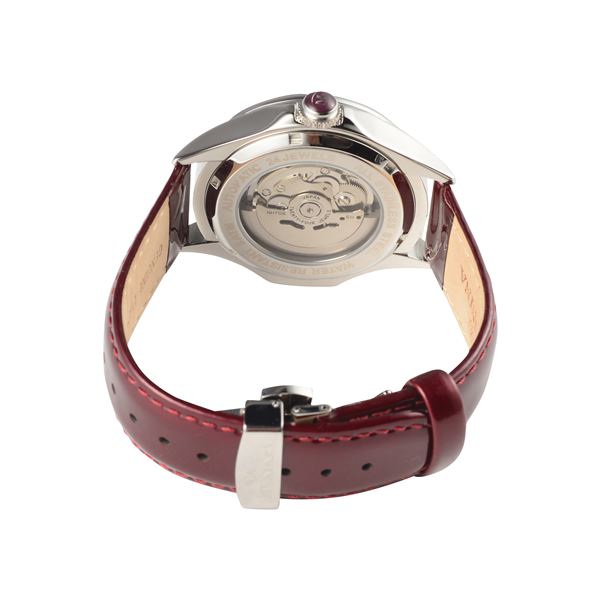 MANNINA(マンニーナ) 腕時計 MNN005-03 メンズ 正規輸入品 レッド 赤 情熱の輝きを纏う、男性にふさわしい腕時計 鮮やかなレッドが存在感を放ち、洗練されたスタイルを演出 MNN005-03は、メンズにふさわしい正規輸入品 時を刻むたびに、自信と魅力が溢れ出す 赤