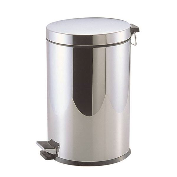 カリス2 ステンレス製ペダルペール 20L H-2286 ステンレス製の20リットル容量のペダル式ゴミ箱 カリス2 が登場 清潔で使いやすいペールデザインで、お部屋をスタイリッシュに演出 臭いも漏れず、取り外し可能なバケツでお手入れも簡単 使い勝手抜群の高品質ペダルペールで