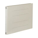 (まとめ) プラス フラットファイル 樹脂とじ具A4ヨコ 150枚収容 背幅18mm グレー No.022N 1セット(10冊) 【×30セット】 簡単にゴミ分...