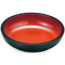 尺2 盛込鉢/和食器 【黒内朱 A】 直径355mm×84mm 日本製 国産 〔和食 レストラン 店舗 お店〕 和の風情漂う飲食店で愛される、日本製の国産食器 ...