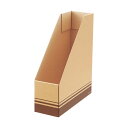 (まとめ) TANOSEEボックスファイル(ナチュラル) A4タテ 背幅100mm 1パック(5冊) 【×30セット】 自然な色彩が際立つ 強化中芯で更なる耐久...