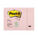 (まとめ) 3M ポスト・イット ノート再生紙スタンダードカラー 75×100mm ピンク 657RP-P 1冊 【×30セット】 たくさんのメッセージを書き込...