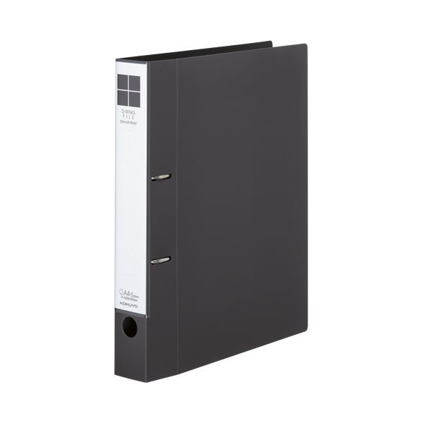 楽天夢の小屋（まとめ） コクヨ Dリングファイル（スムーススタイル） A4タテ 300枚収容 背幅45mm ダークグレー フ-UDS430DM 1冊 【×20セット】 スムーズなページめくりで快適な閲覧体験 コクヨのA4タテDリングファイル、300枚収容で背幅45mmのダークグレー、20セットまとめ買い お徳用