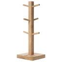 マグカップツリー キッチン 用品 幅12cm 6個セット 木製 ボヌール キッチン 台所 ダイニング 店舗 プレゼント お客様組立品 シンプルな自然素材のキッチ...