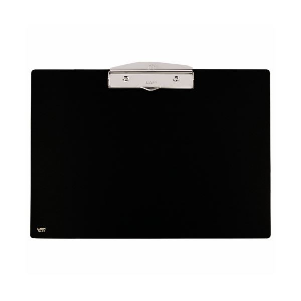 (まとめ)ライオン事務器 アート用箋挟 B4ヨコ黒 No.31 1セット(10枚)【×3セット】 熱に耐え、形を保つフェノール樹脂製のアート用箋挟 B4サイズで...