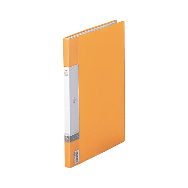 (まとめ) リヒトラブ リクエスト クリヤーブック(クリアブック)(サイドベンツ) A4タテ 40ポケット 背幅16mm 黄 G3401-5 1冊 【×30セッ...