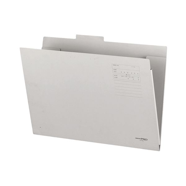 (まとめ) コクヨ 図面個別フォルダー A3 2つ折 グレー セ-FF8M 1冊 【×30セット】 A3サイズのグレー2つ折りフォルダー、30冊セットでお得にG...