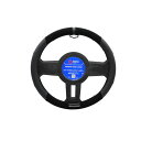 SPARCO-CORSA (スパルココルサ) ステアリングカバー Mサイズ ブラック SPS103BK_J 黒 究極のステアリングカバー ブラックの魅力が溢れる...