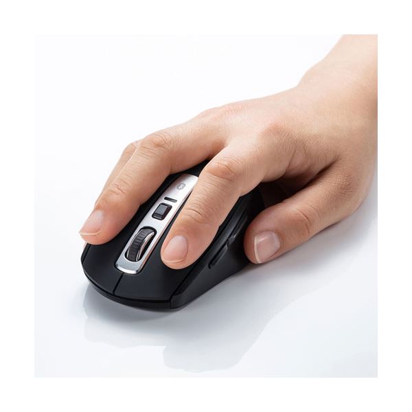 Bluetooth 5.0 ブルーLEDマウス MA-BTBL162BK ブラック 黒 青 革新的なBluetoothマウス 5つのボタンで手にフィット ブルーLEDでスタイリッシュ 快適な操作を実現 Bluetooth 5.0技術で高速・安定な接続 シックなブラックカラー 最適なマウス体験をお届け 黒 青