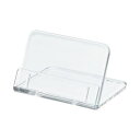 (まとめ)共栄プラスチック L型豆カード立W50×H35mm 透明 L-50-5 1パック(5個)【×50セット】 ビジュアルを引き立てる透明なL型豆カード立 プライスカードやPOPカードに最適 使い勝手抜群で見やすく、使いやすい 売り場を魅力的に演出し、プロフェッショナルなディスプ(3)