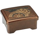光月丼重/重箱 【梨地御所車内朱 A】 167×143×80mm (143×119×46mm) 日本製 国産 〔和食 レストラン 店舗 お店〕 和の味わいを極め...