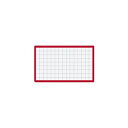 (まとめ)コクヨ マグネット見出し 43×74mm赤 マク-403R 1セット(10個)【×10セット】 マグネット見出しでスチール製キャビネットをスタイリッシ...