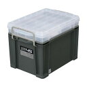 アステージ NWボックス #45 グレーNW-45GR 1個 持ち運びも安心 安全 中身が飛び出さない 便利なバックルで固定できる アステージのグレーNW-45...