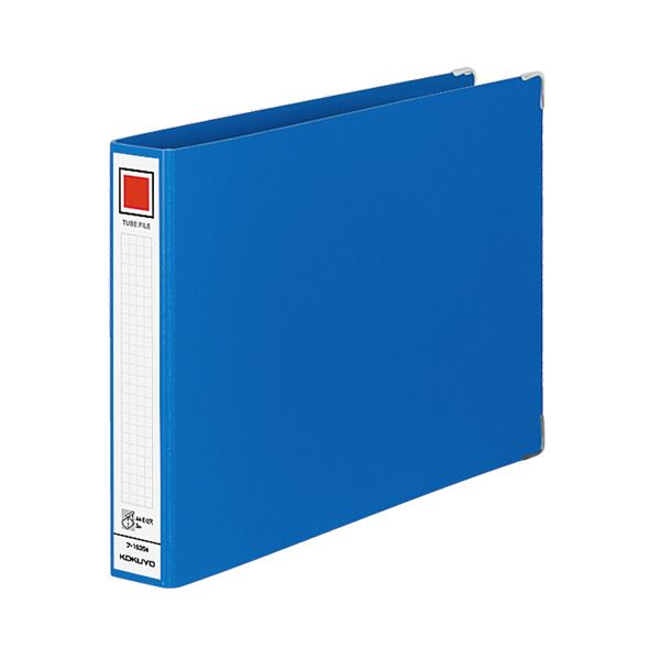(まとめ) コクヨ チューブファイル Mタイプ 片開き A4ヨコ 300枚収容 背幅44mm 青 フ-1635B 1冊 【×30セット】 青い海を彷彿とさせる、...