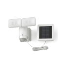ソーラー式LED 防犯センサーライト 800lm 人の動きを感知して自動点灯 雨にも強い 明るさ800lmのソーラー式LED防犯センサーライトが、あなたの出入口...
