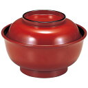 神楽無地丼/どんぶり鉢 【朱内黒 A】 直径158×高さ105(75)mm 日本製 国産 〔和食 レストラン 店舗 お店〕 和の味わいを極める国産丼、神楽無地丼...