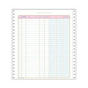 (まとめ)コクヨ 連続伝票用紙 経理用フォーム売上・仕入帳(税額欄なし)Y10×T11 254.0×279.4mm 上質紙 64g/m2 1P EC-テ1301...